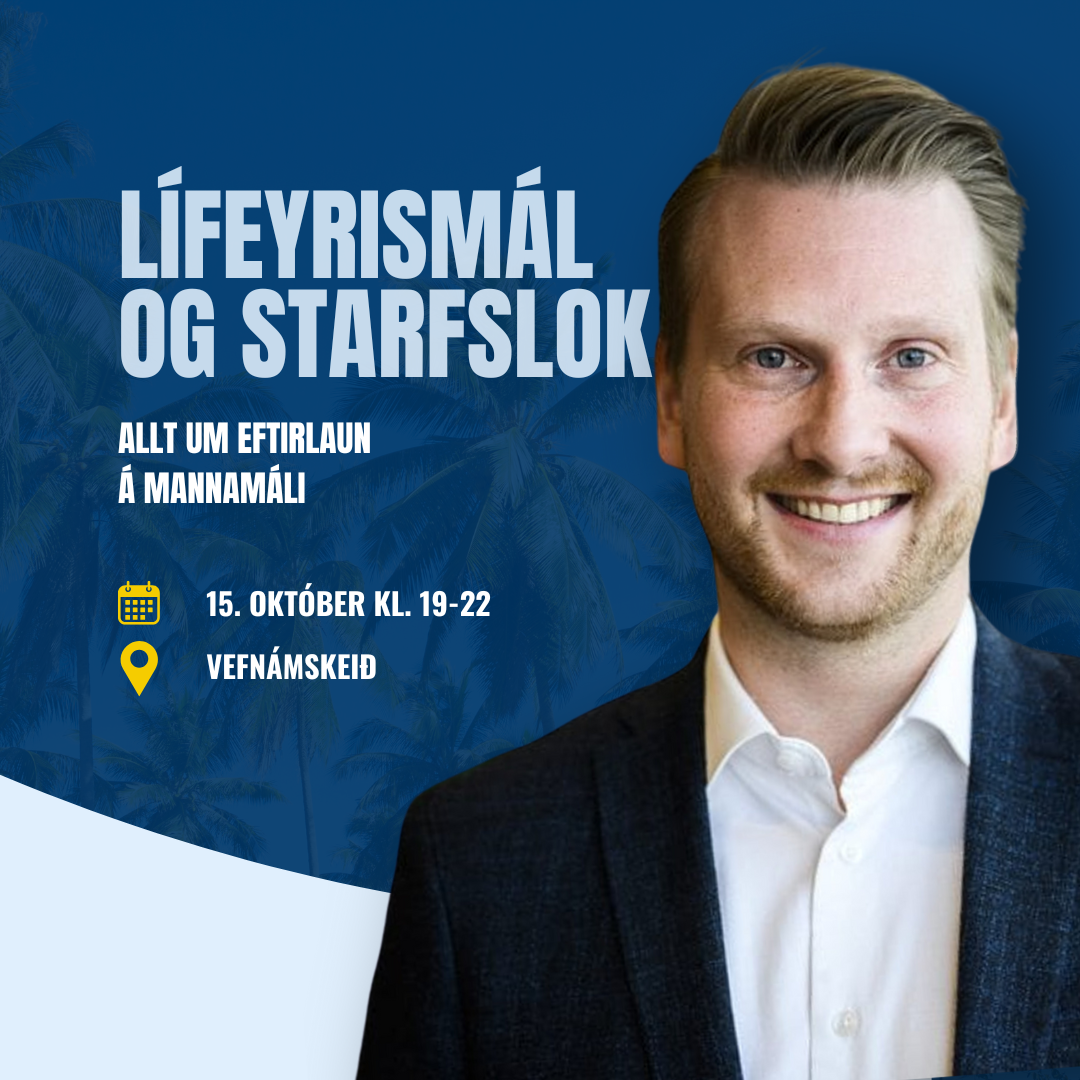 Lífeyrismál og starfslok - Fjarnámskeið 15. október